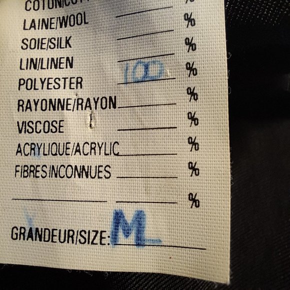 HOANG NGUYEN Designer TOP blouse Sz M ART to WEAR made in Quebec city CANADA - Picture 8 of 10